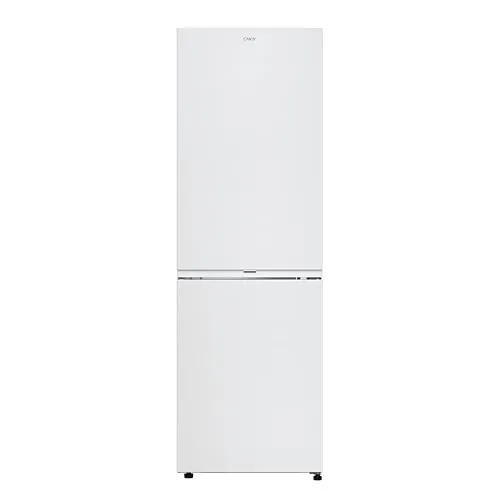 CANDY Fresco 300 CNCQ2T618EW Frigorífico Combi, Capacidad 355L, Total No Frost Circle+, Cajón Verdulero, Control Electrónico de temperatura, 60x185cm, Iluminación LED, Puerta Reversible 38DB, Blanco