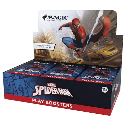 Caja de Sobres de Juego de Magic: The Gathering | Marvel’s Spider-Man (Versión en Inglés)