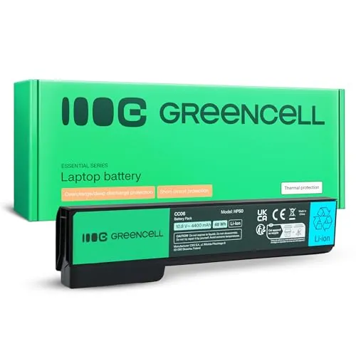 Green Cell HP CC06 CC06XL CC09 628664-001 628666-001 628668-001 Batería para Portátil HP EliteBook 8460p 8460w 8470p 8470w 8560p 8570p HP ProBook 6360b 6460b 6465b 6470b 6560b 6565b 6570b 6475b