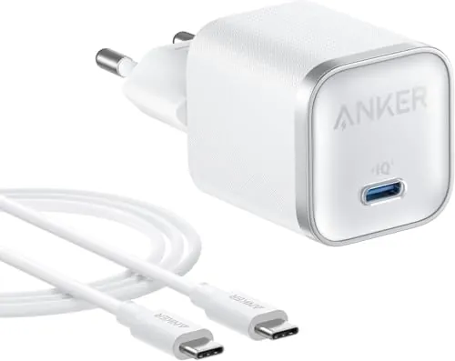 Anker Nano Cargador Carga Rapida 45W USB C Plegable GAN