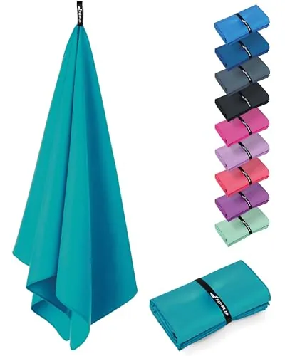 Fit-Flip Toalla Microfibra Gimnasio, compacta