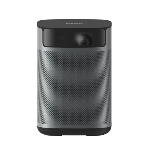 XGIMI MoGo 2 Pro (New) 1080P Mini Proyector Portátil, Google TV con Netflix, 430 Lúmenes ISO, Altavoces 2X8W, Soporta 4K, WiFi y Bluetooth, Enfoque Automático, Protección Ocular Inteligente