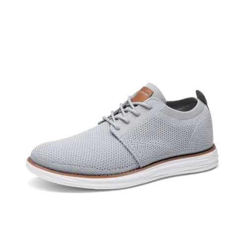 Bruno Marc Zapatos Verano Hombre Zapatillas Casual,Gris,43 | Upper Transpirable, Plantilla Viscoelástica, Suela Ligera, Fácil Puesta, Versátil para Diario u Casual