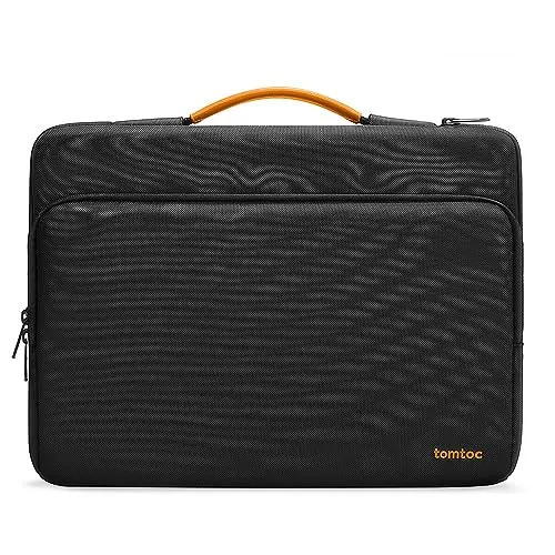 tomtoc 360° Funda para 13 Pulgadas MacBook Air M5/A3449 (2026), M4/A3240 (2025), M3/M2/M1, 13" MacBook Neo A18 Pro/A3404, 13" MacBook Pro M2/M1, 13" iPad Pro/Air M5/M4, Maletín Bolsa para Ordenador
