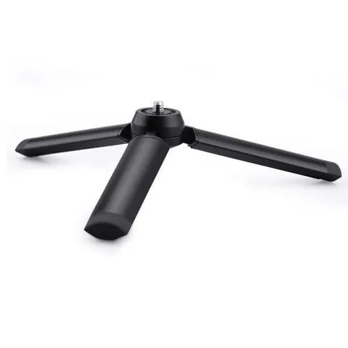 HeiyRC Mini Vlog Trípode para DJI Pocket 3 4, Osmo Mobile, GoPro Max, Insta360 X5/3/4, DJI Action 5 Pro, Smooth, High Feiyu DSLR, soporte para tablet de escritorio, agarre