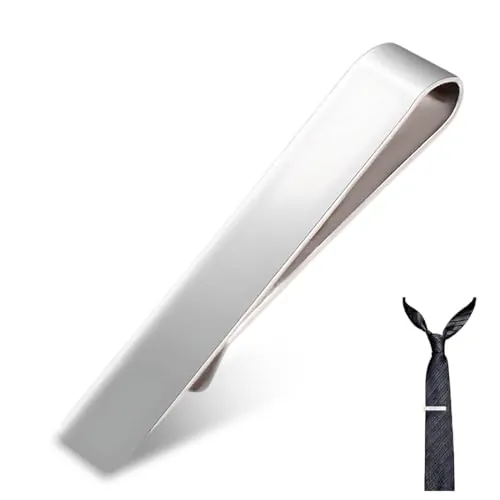 GILWUMO 1 Unidad - Pasador de Corbata Clásico para Hombre, Elegante Accesorio para Traje, Ideal para Reuniones de Negocios, Bodas, Fiestas y Uso Diario