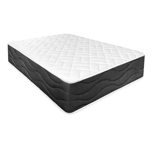 Somnia Descanso - Colchón Viscoelástico Bombay Reversible, Ergonómico, Confort y Dureza Óptimos, Grosor 30cm, Antiácaros, Antibacerias e Hipoalergénico, 105x200