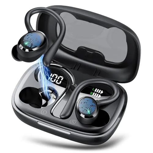 Auriculares Inalámbricos Bluetooth 5.3, 72 Horas de Reproducción