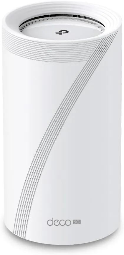 【2024 Nuevo】 TP-Link Deco BE65-5G (1 Paquete)|Sistema WiFi en Malla WiFi7 5G |BE9300 Tribanda, 5760 Mbps (6 GHz)|HomeShield|Operación multienlace|Plug and Play, Disfrute de la Red 5G