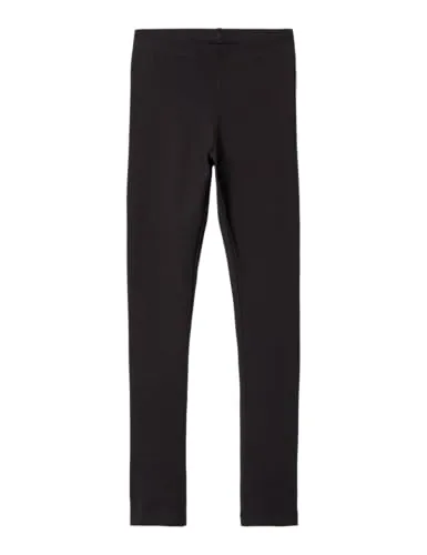 NAME IT Nkfvivian Legging Noos Pantalones, Black, 134 para Niñas