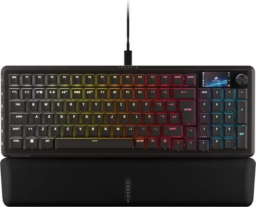 Corsair Vanguard 96 Teclado Mecánico con Cable para Juegos– Negro