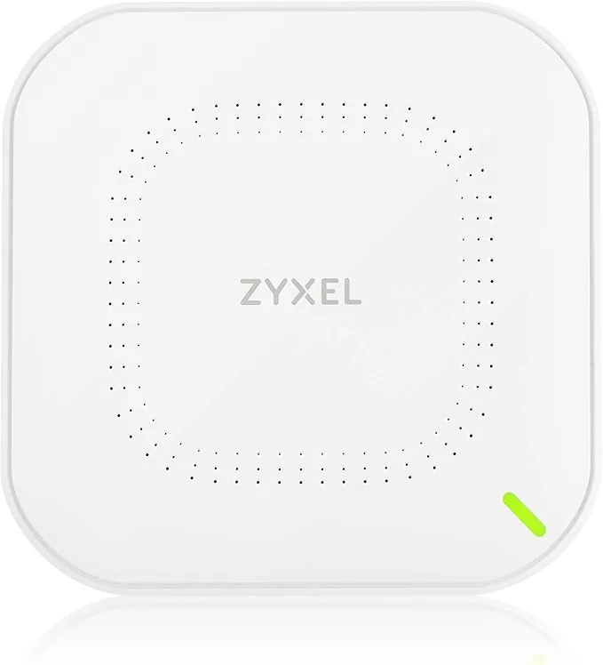Zyxel WiFi 6 AX1800 Punto de Acceso | 802.11ax Doble Banda | Gestión en la Nube o Independiente | hasta 4 SSID | PoE | Fuente de Alimentación Incluida [NWA50AX]