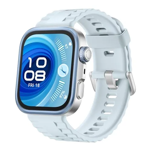 HUAWEI Watch FIT 4 Pro Smartwatch, Caja de Cristal de Zafiro y Titanio,Azul