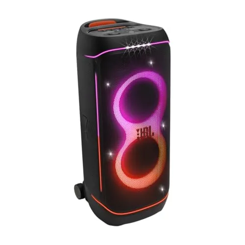 JBL PartyBox 720 Altavoz inalámbrico para Fiestas, Bluetooth, espectáculo de Luces dinámico, 15 h de autonomía, IPX4 a Prueba de Salpicaduras, JBL Pro Sound, Compatible con Auracast, Negro