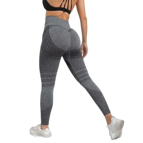 riou Leggins Anticelulitico Mujer, Leggins 3D Anticelulitis Mujer Push Up, Leggings de Celulitis Compresión, Lipedema Mallas Adelgazante Anti Cellulite Leggings para Yoga y Fitness