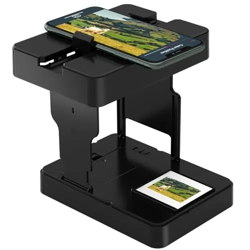 Escáner de Película de 35 mm, Escáner de Negativos y Diapositivas, Digitalizador de Fotos para Convertir Negativos y Diapositivas, Escáner de Fotos para Uso Doméstico – Estación de Revelado en Casa