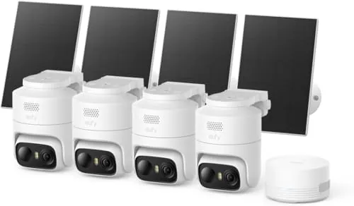 eufy Security eufyCam C37, Kit de 4 cámaras inalámbricas Exteriores