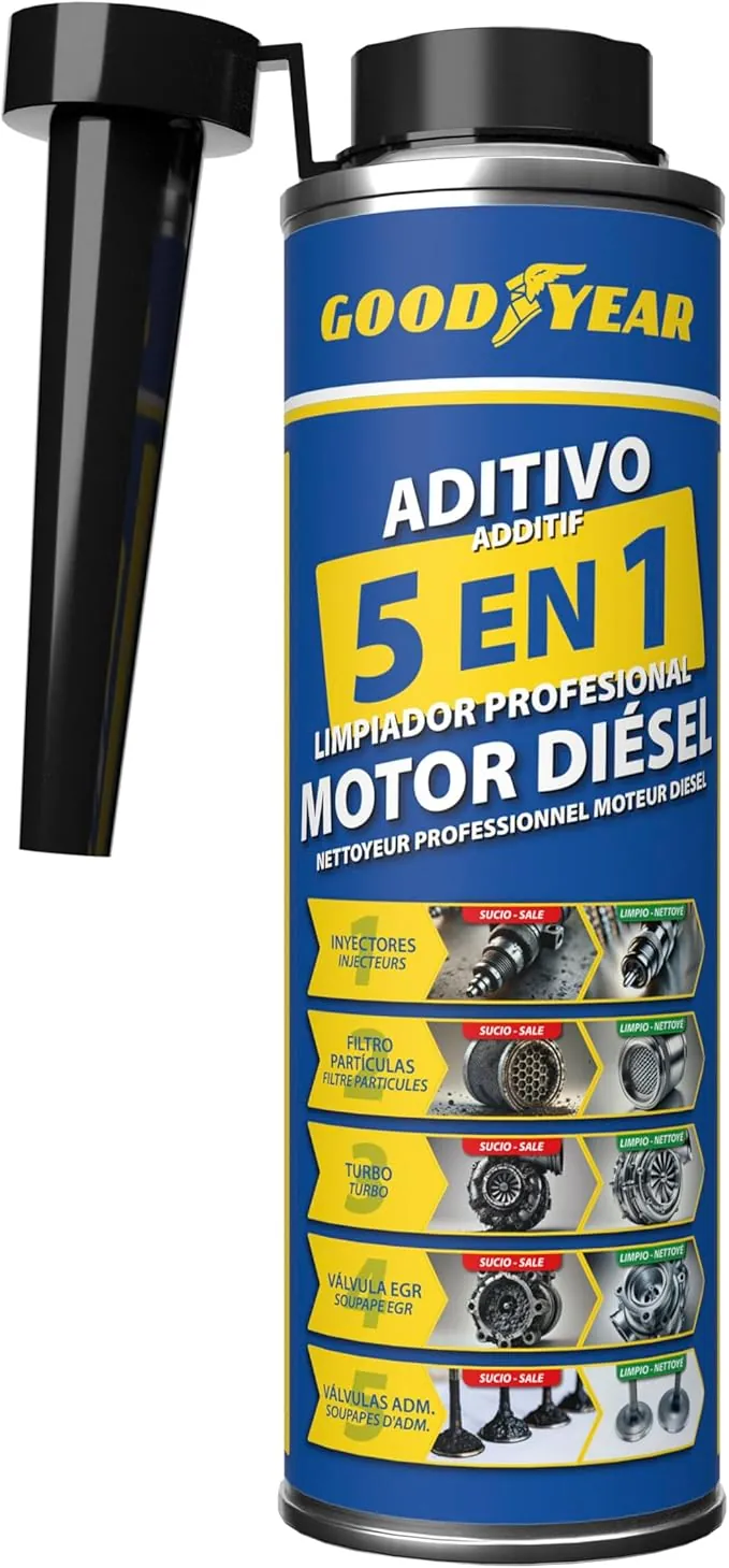 Goodyear GODA0017 Aditivo para diésel 300ml Gasóleo