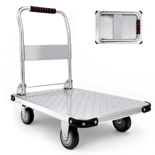 MAGIC SELECT Carro Plataforma Plegable 600 kg 90 x 60 cm