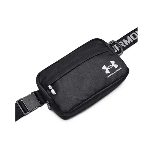 Under Armour Hombre Riñonera Esencial De 2 litros, Black, One Size