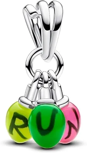 PHCLASY RUN Charms Abaloriosde Dangle Charm Colgante Compatible Europeo Pulsera Collar Cuentas Plata de Ley 925