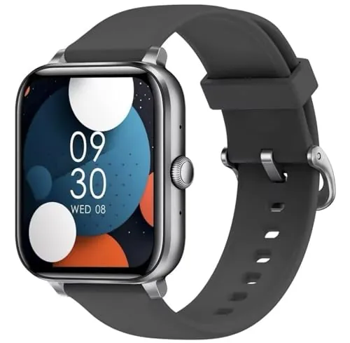 Reloj Inteligente Mujer Hombre, 1.85" Smartwatch con Llamadas Bluetooth, 140+ Modos Deportivos Smart Watch con SpO2/Pulsómetro/Monitor de Sueño/Podómetro, Impermeable IP68 Smart Watch Para Android iOS