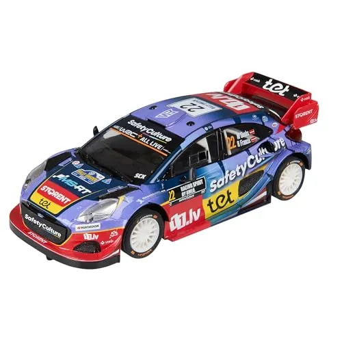 SCALEXTRIC - Vehículo de Carreras Classic - Coche Slot - Escala 1:32 (Ford Puma WRC - Sesks '25)