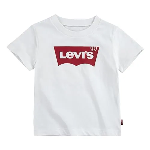 Levi's Lvb s/s batwing tee Bebé-Niños Blanco 3 años