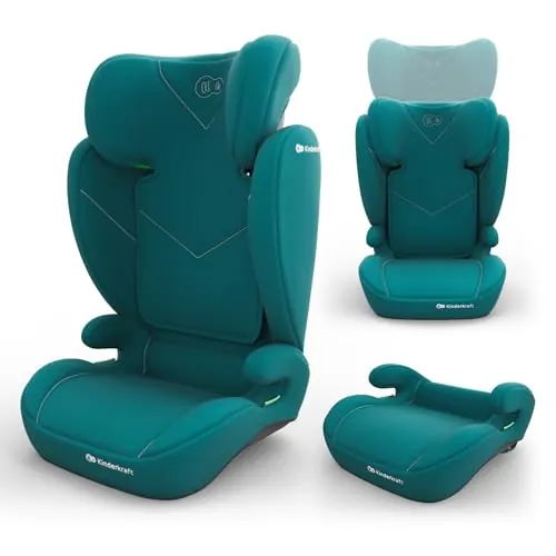 Kinderkraft I-SPARK 2 PRO Silla de Coche i-Size 100-150 cm, Verde