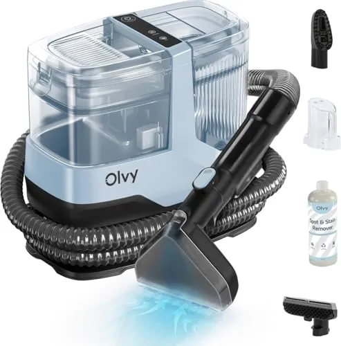 Olvy Lava Aspirador de Tapicerías Limpiador de Telas