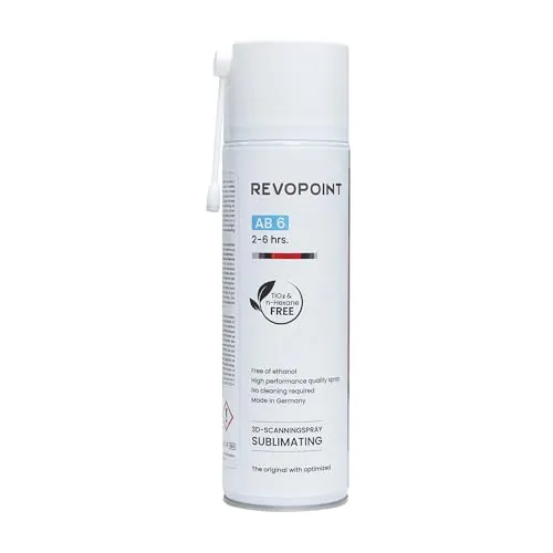 Revopoint Spray AB-6 de Escaneo 3D para Escáneres 3D, Sublimación, 500 ml