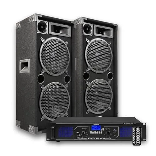 Fenton MAX212 - Combinación de Altavoces y Amplificador Bluetooth