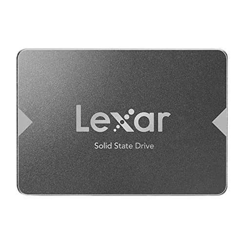 Lexar NS100 2,5" SATA III 6Gb/s SSD 1TB, disco duro SSD Interno, Unidad de Estado Sólido, Hasta 550 MB/s de Lectura, para computadora portátil y de escritorio / PC (LNS100-1TRB)
