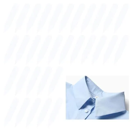 100 unidades de palillos de cuello para camisas de hombre, palitos de cuello de plástico para hombre, palillos de cuello para hombre y camisa para hombre, insertos de cuello para camisas superiores