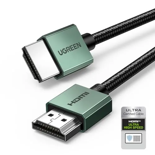 UGREEN Cable HDMI 2.1 Certificado 10K 8K 60Hz 48Gbps Alta Velocidad (1M)