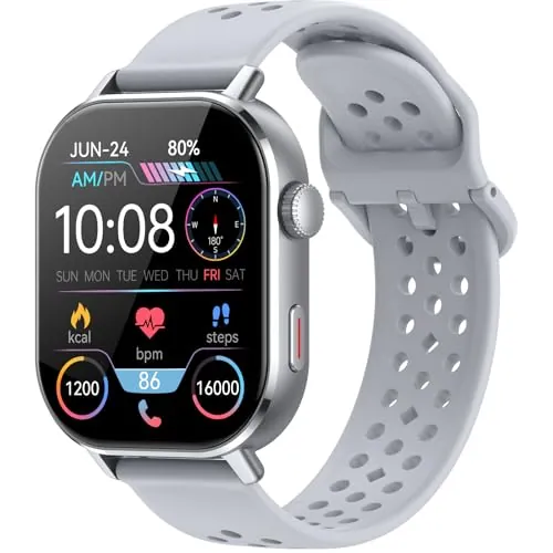 Reloj Inteligente Hombre, GPS Smartwatch 2.06" AMOLED Pantalla Táctil Girs