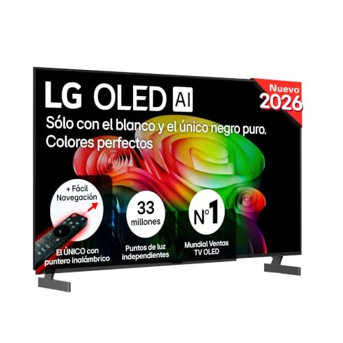 LG OLED55B65LA - Smart TV OLED AI 55" 4K Sin Reflejos 98.3%, 2026