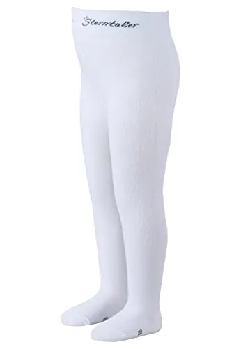 Sterntaler Leotardos para niños, Edad: 2-3 años, Talla: 92, Blanco
