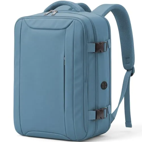 VMIKIV Mochila 40x30x20 para Ryanair 24L | Mochila Viaje Cabina Avion 40x20x25 con Bolsillo Antirrobo para Vueling Wizz Air con Bolsillo Impermeable, Turquesa