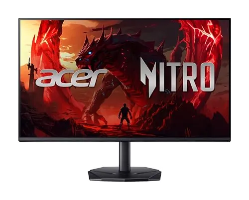 Acer Nitro KG272Gbmipfx, Monitor Gaming 27" Full HD IPS, 120Hz (1920 x 1080, 16:9, 250 Nits, Tiempo de Respuesta 1 m/s (VRB), 1xHDMI 1.4/1xDP 1.2), Monitor PC, Color Negro