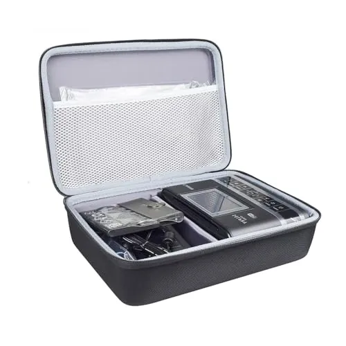 Plyisty Estuche Rígido para Impresora Fotográfica en Color Inalámbrica Selphy CP1500 CP1300 CP1200, Estuche Rígido de EVA, Bolsa Protectora de Viaje para Almacenamiento