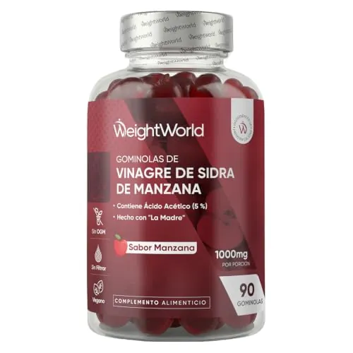 Gominolas Keto de Vinagre de Sidra de Manzana 1000mg - 90 Gominolas Vegano