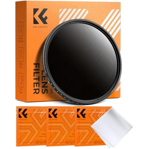 K&F CONCEPT Nano-Basic 52mm ND Filtro Variable ND2-400 (1-9 Stops)