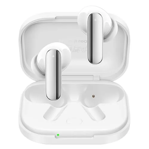 realme Buds Air 8 Pro Auriculares Bluetooth 55dB ANC Adaptativo, Auriculares Inalámbricos con 11+6 Mm Controlador y Dual DAC, 50h Autonomía, Ear-by AI Asistente, Hi-Res LHDC 5.0, BT 6.1 y IP55, Blanco