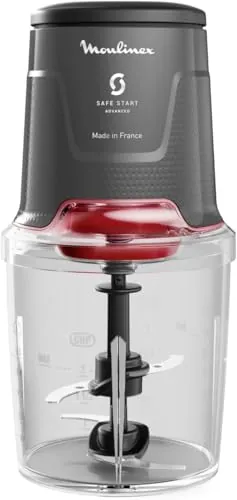 Moulinex Easy Press, Picadora de alimentos de 600 W, Capacidad de 500 ml