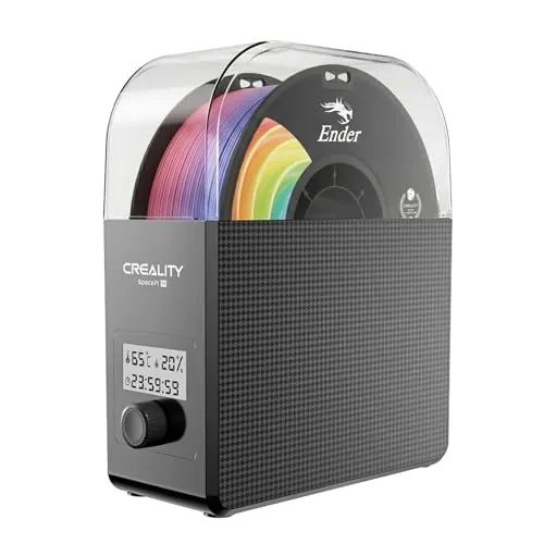 Creality Space Pi SE Secador De Filamento, con calentador PTC mejorado y sensor de precisión. Calentamiento rápido, Caja Deshidratadora 45~65℃ Para Bobinas 1 Kg PLA PETG ABS TPU Nailon Impresora 3D
