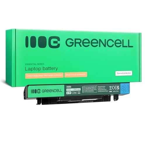 Green Cell Batería para ASUS | Compatible con ASUS A450, A450C y A450L – capacidad de 2200mAh y voltaje de 14,4V y 14,8V