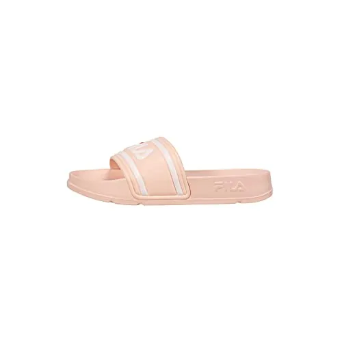 FILA Morro Bay Slipper Kids, Mocasín Unisex niños, Rosetón Pale, 34 EU