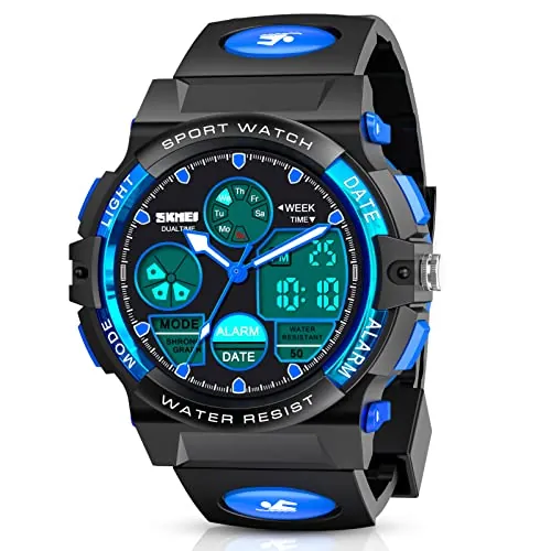 Dislocati Reloj Despertador Digital LED multiestilo Impermeable para niños - Regalos y Juguetes para niños