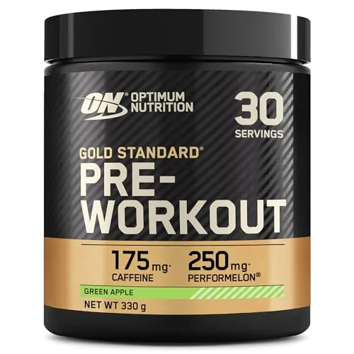 Optimum Nutrition Gold Standard Pre-Workout en Polvo, 330 g, 30 Servicios
